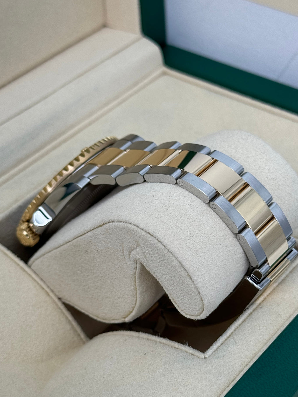 2017 Rolex Submariner "Bluesy" 40mm 116613LB Two-Tone Blue Dial
