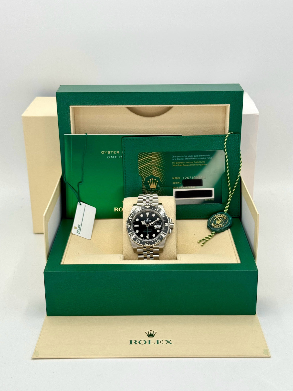 NEW 2025 Rolex GMT-Master II "Bruce Wayne" 40mm 126710GRNR Black Dial