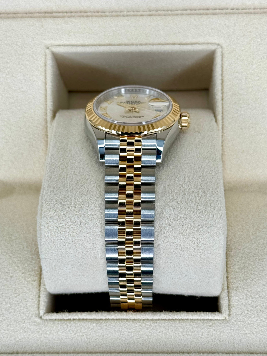 NEW 2025 Rolex Lady Datejust 28mm 279173 Two-Tone Jubilee Silver Dial