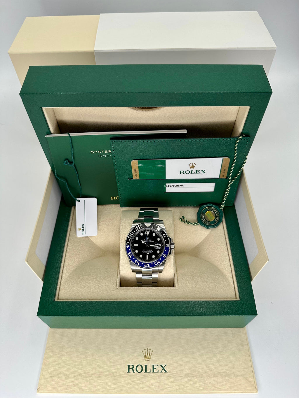 2017 Rolex GMT-Master II "Batman" 40mm 116710BLNR Oyster