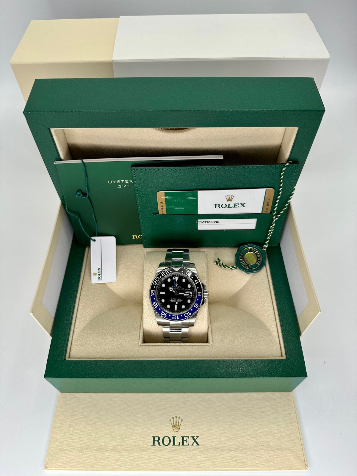 2017 Rolex GMT-Master II "Batman" 40mm 116710BLNR Oyster