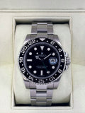 2010 Rolex GMT-Master II 40mm 116710LN Stainless Steel Black Dial