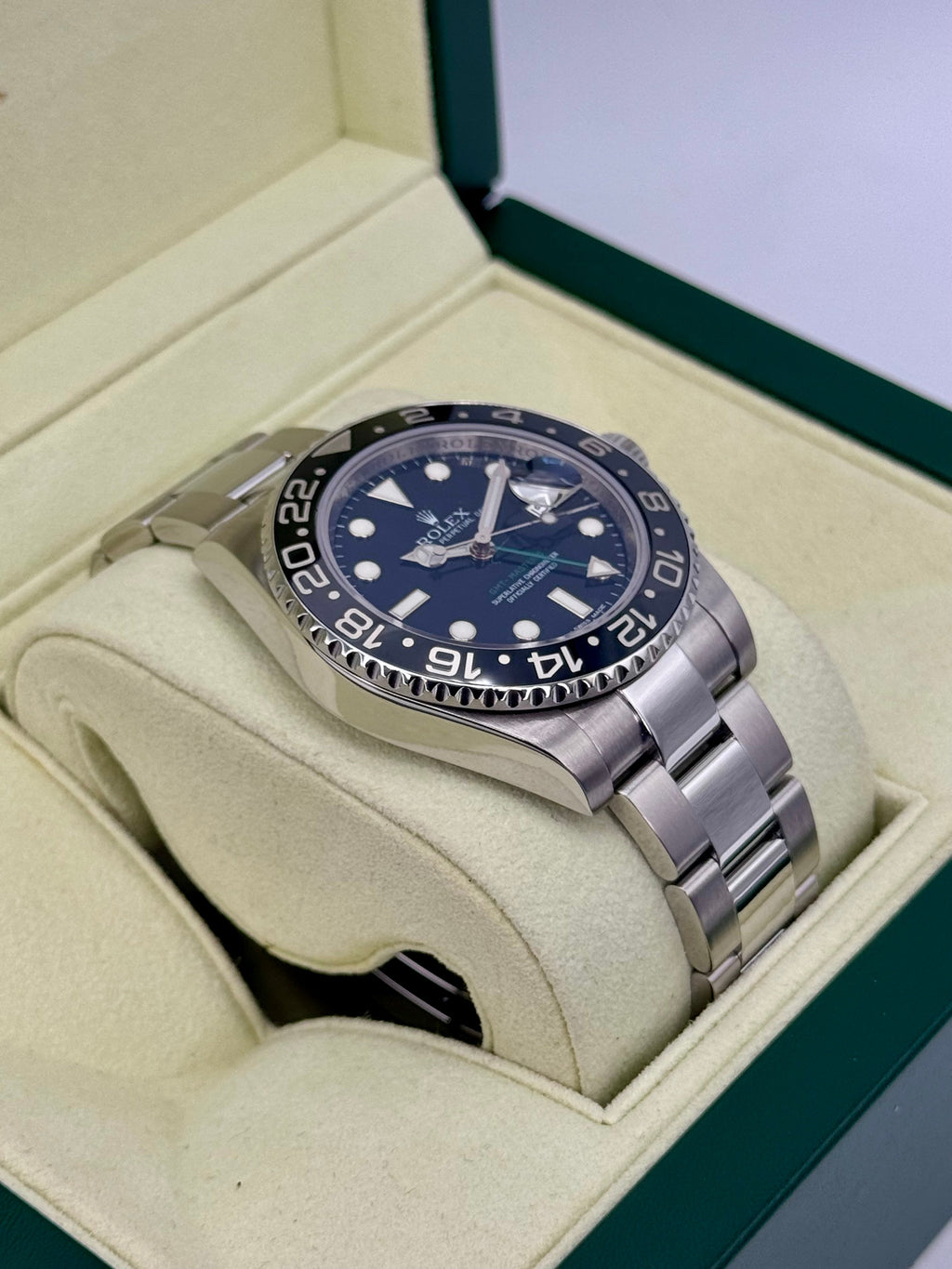 2010 Rolex GMT-Master II 40mm 116710LN Stainless Steel Black Dial
