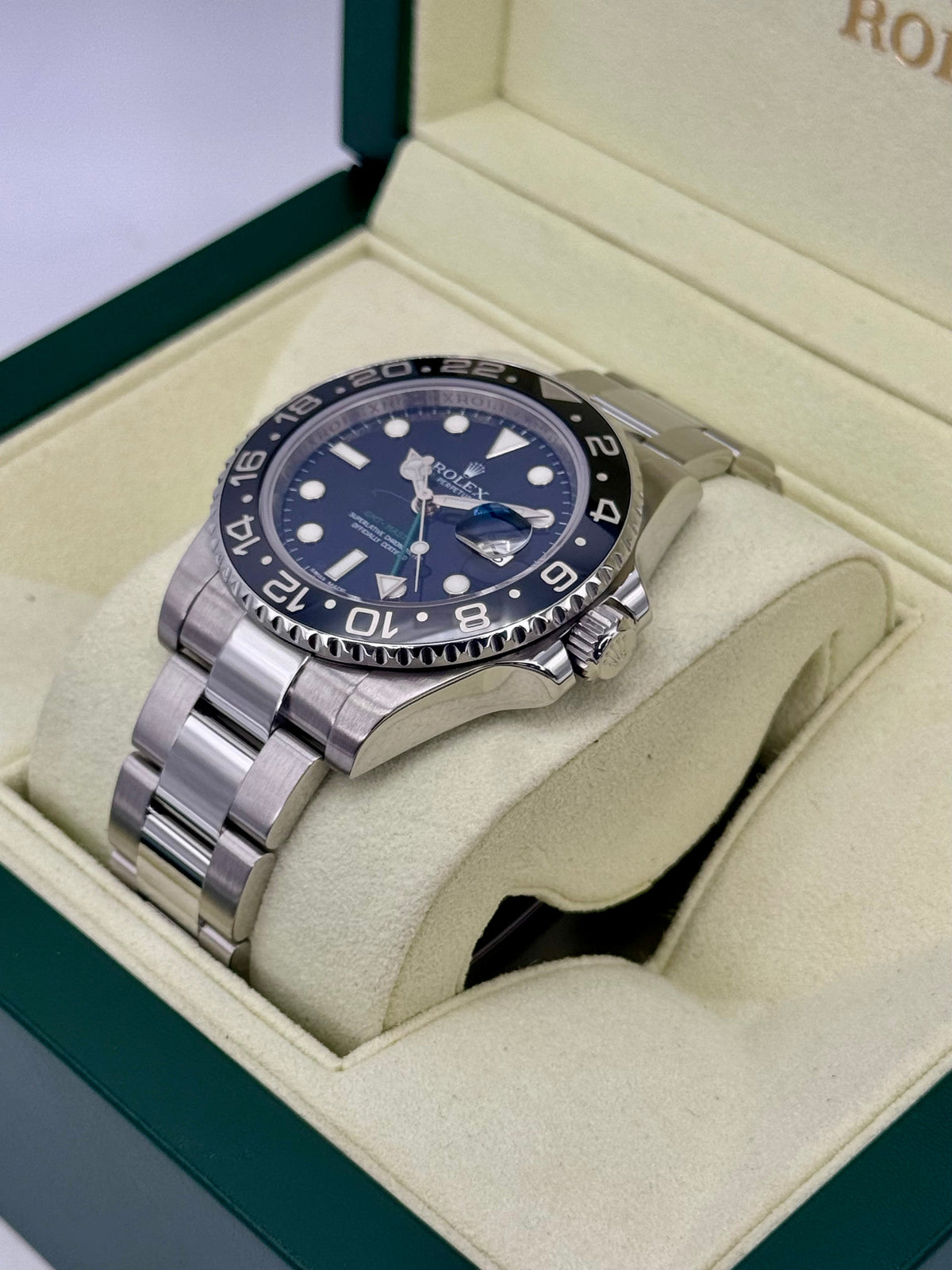 2010 Rolex GMT-Master II 40mm 116710LN Stainless Steel Black Dial