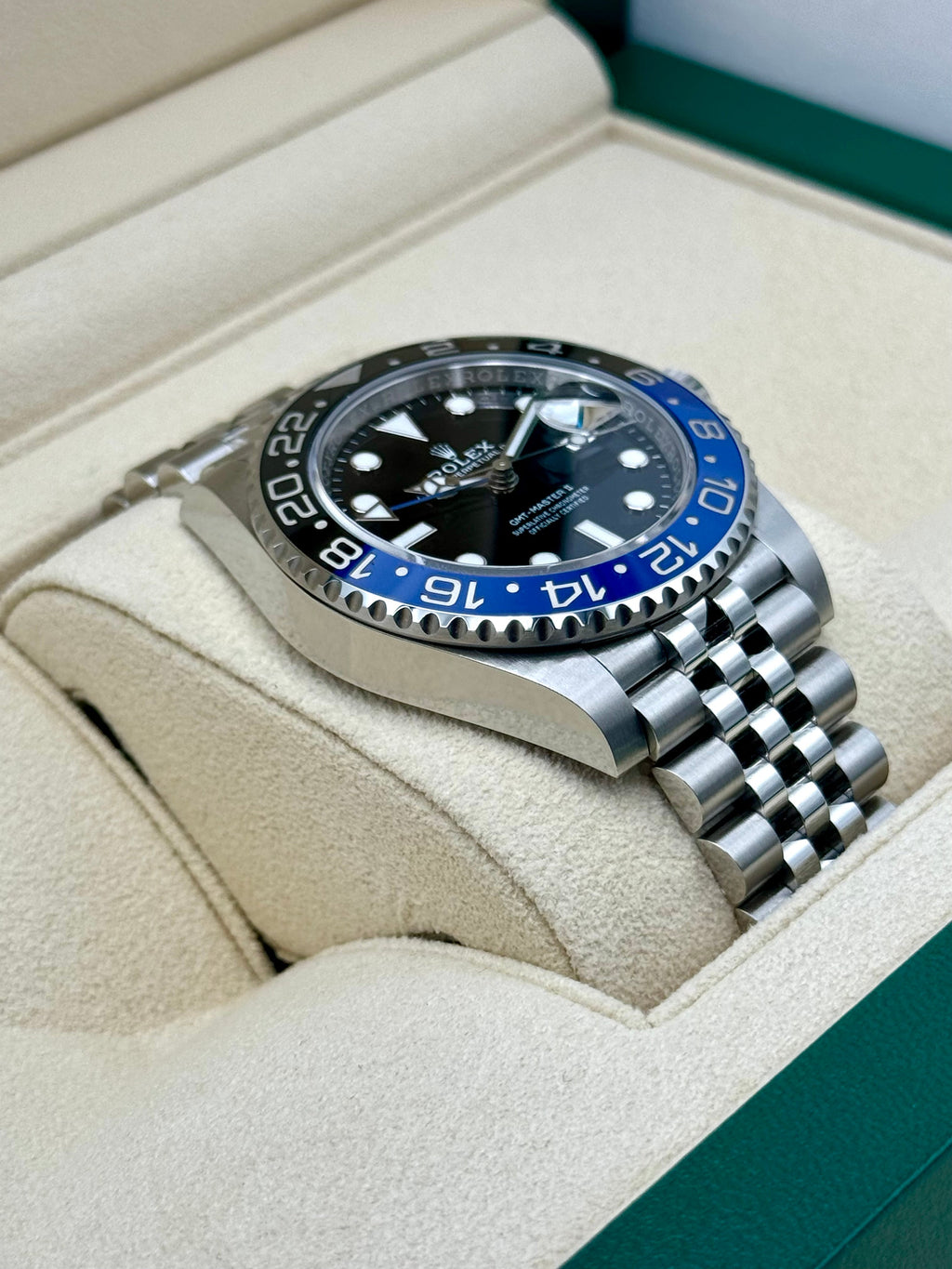 2024 Rolex GMT-Master II "Batgirl" 40mm 126710BLNR Jubilee Black Dial