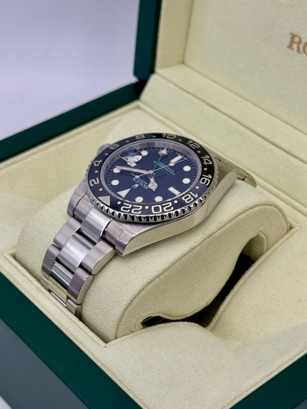 2010 Rolex GMT-Master II 40mm 116710LN Stainless Steel Black Dial