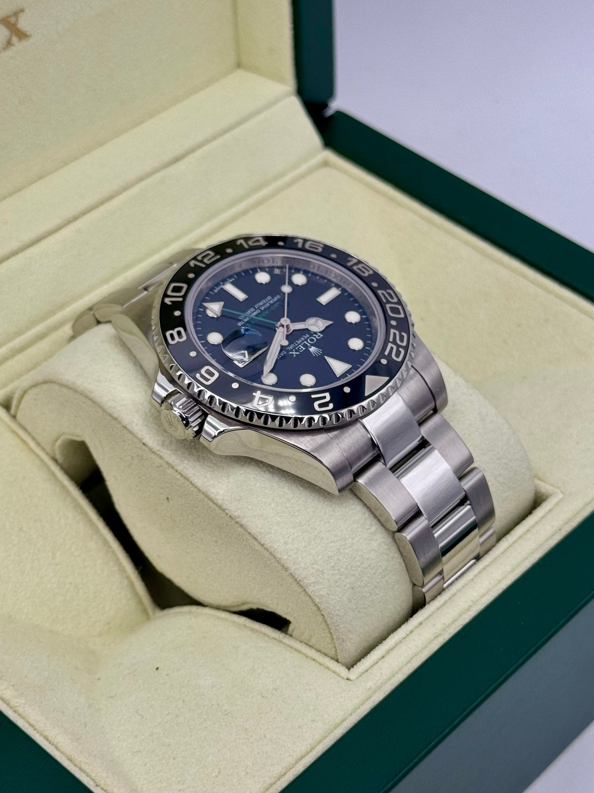 2010 Rolex GMT-Master II 40mm 116710LN Stainless Steel Black Dial