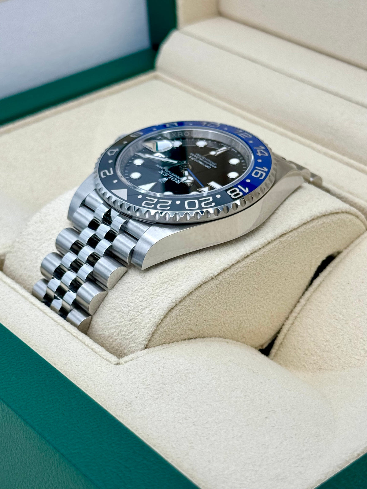 2024 Rolex GMT-Master II "Batgirl" 40mm 126710BLNR Jubilee Black Dial