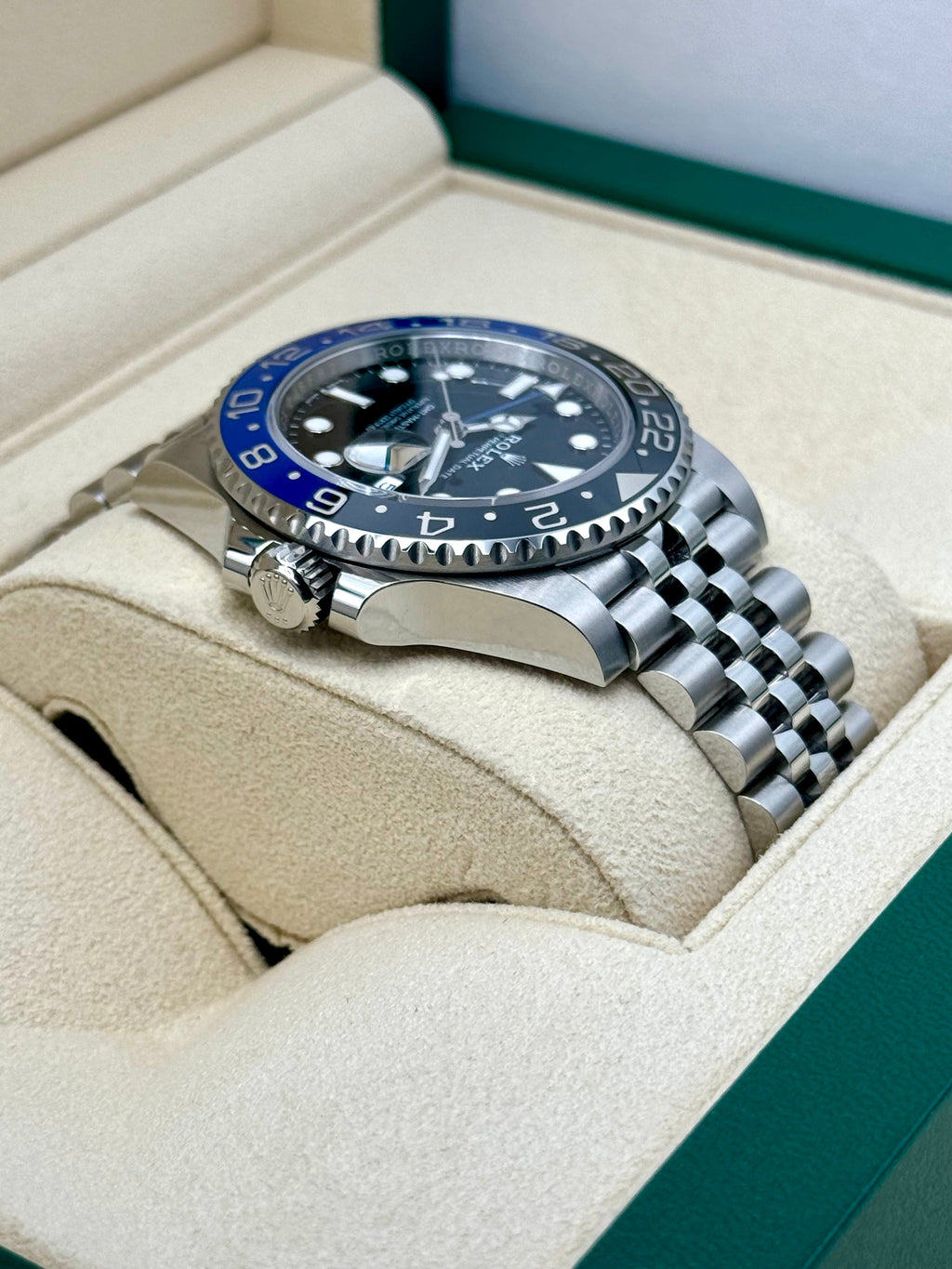 2024 Rolex GMT-Master II "Batgirl" 40mm 126710BLNR Jubilee Black Dial