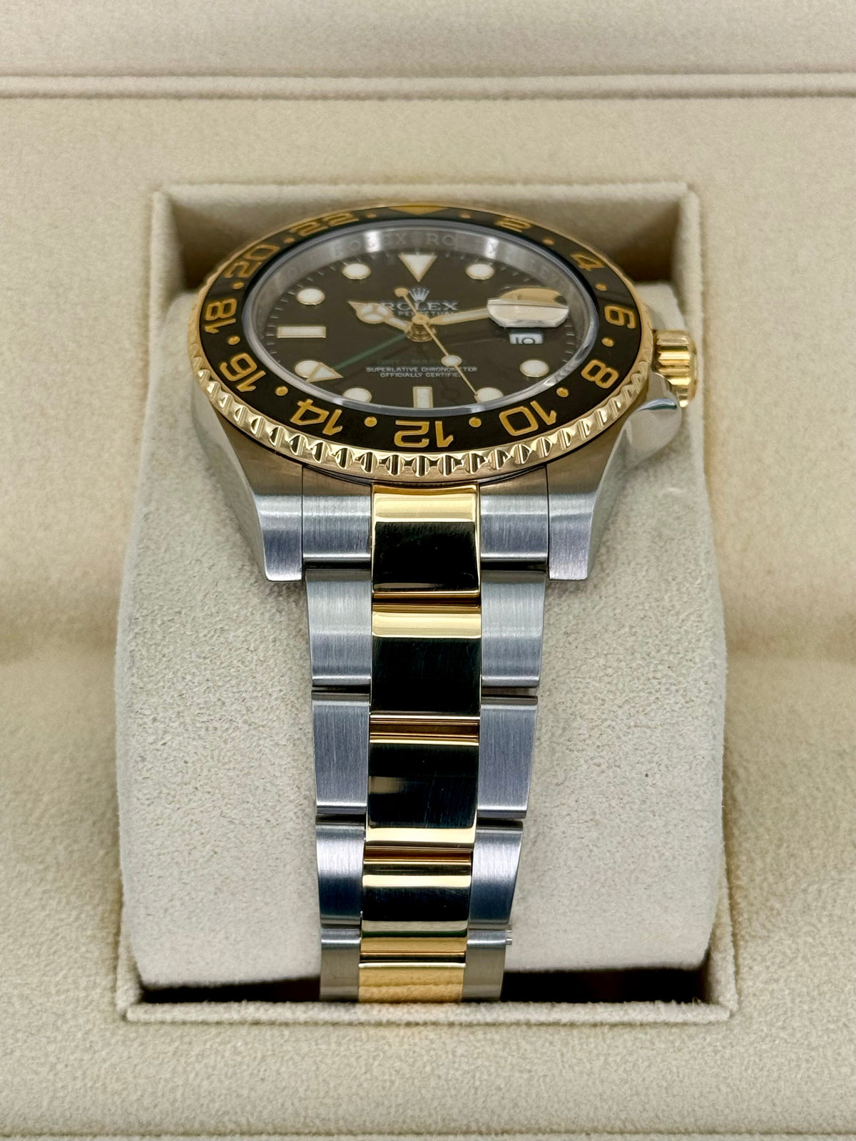 Rolex GMT-Master II 40mm 116713LN Two-Tone Black Dial