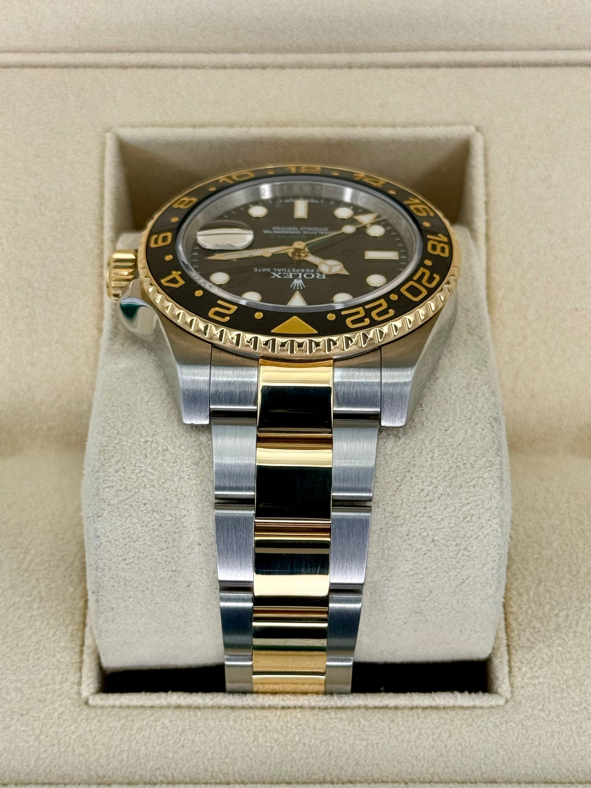 Rolex GMT-Master II 40mm 116713LN Two-Tone Black Dial