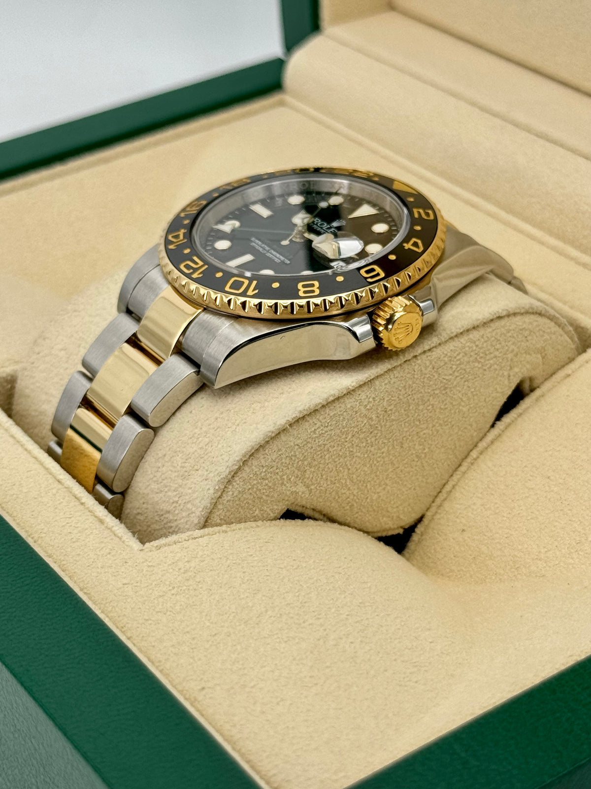 Rolex GMT-Master II 40mm 116713LN Two-Tone Black Dial