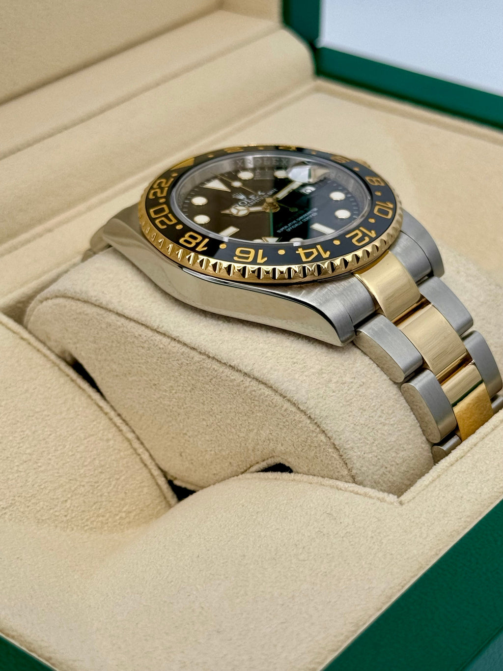 Rolex GMT-Master II 40mm 116713LN Two-Tone Black Dial