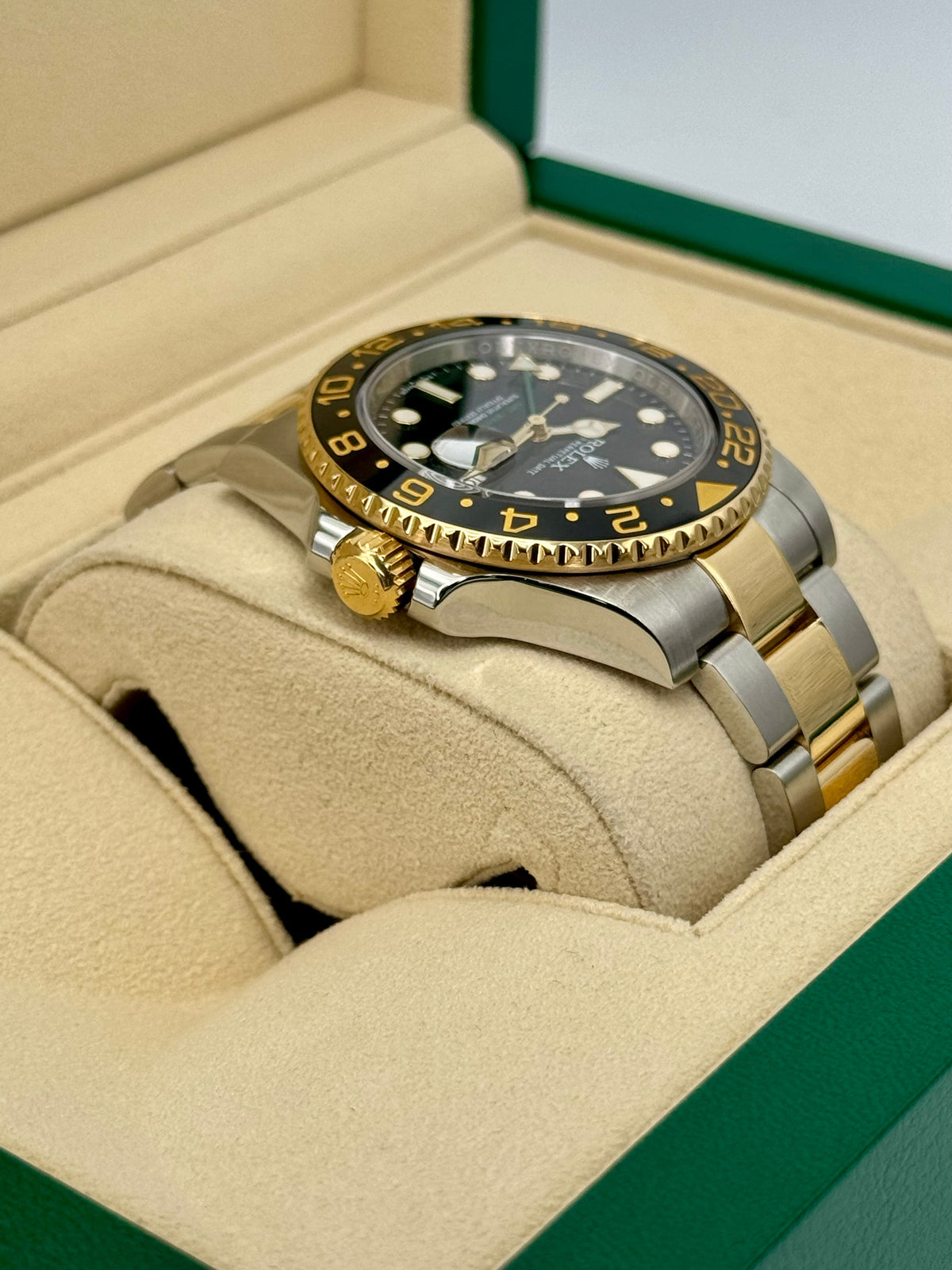 Rolex GMT-Master II 40mm 116713LN Two-Tone Black Dial