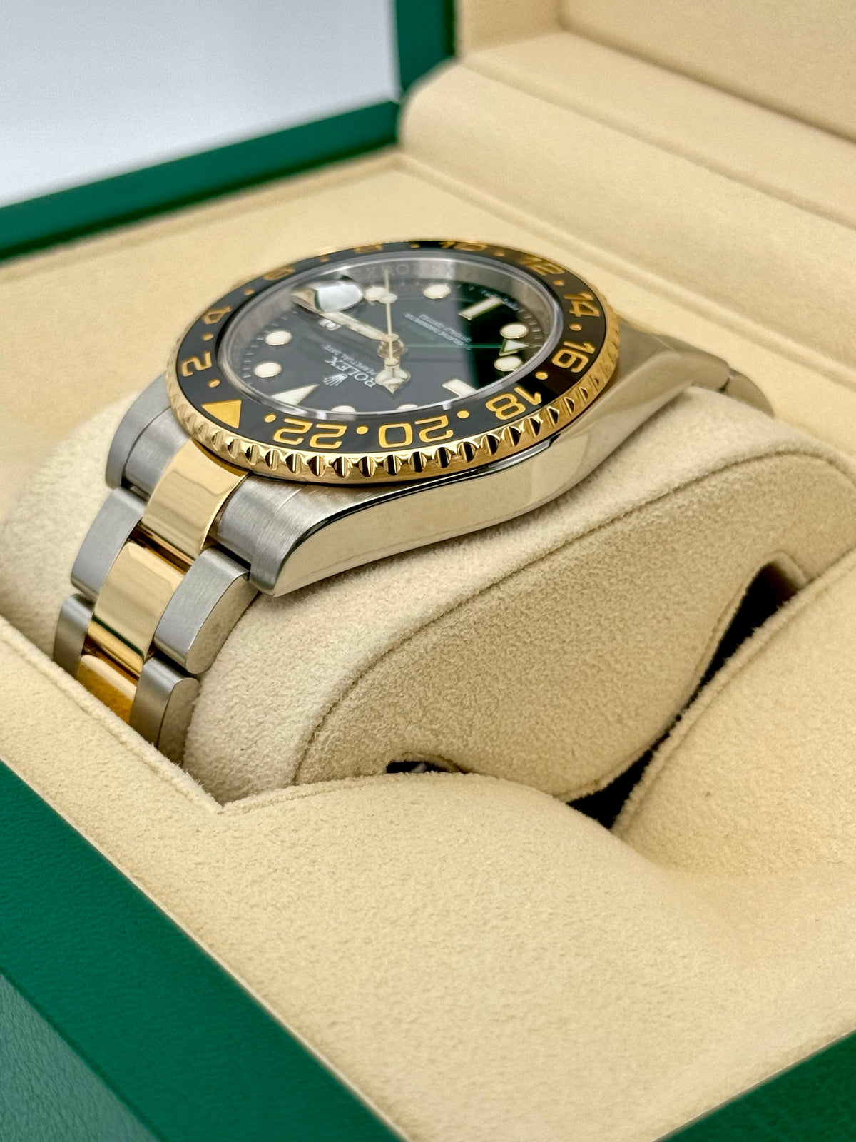 Rolex GMT-Master II 40mm 116713LN Two-Tone Black Dial