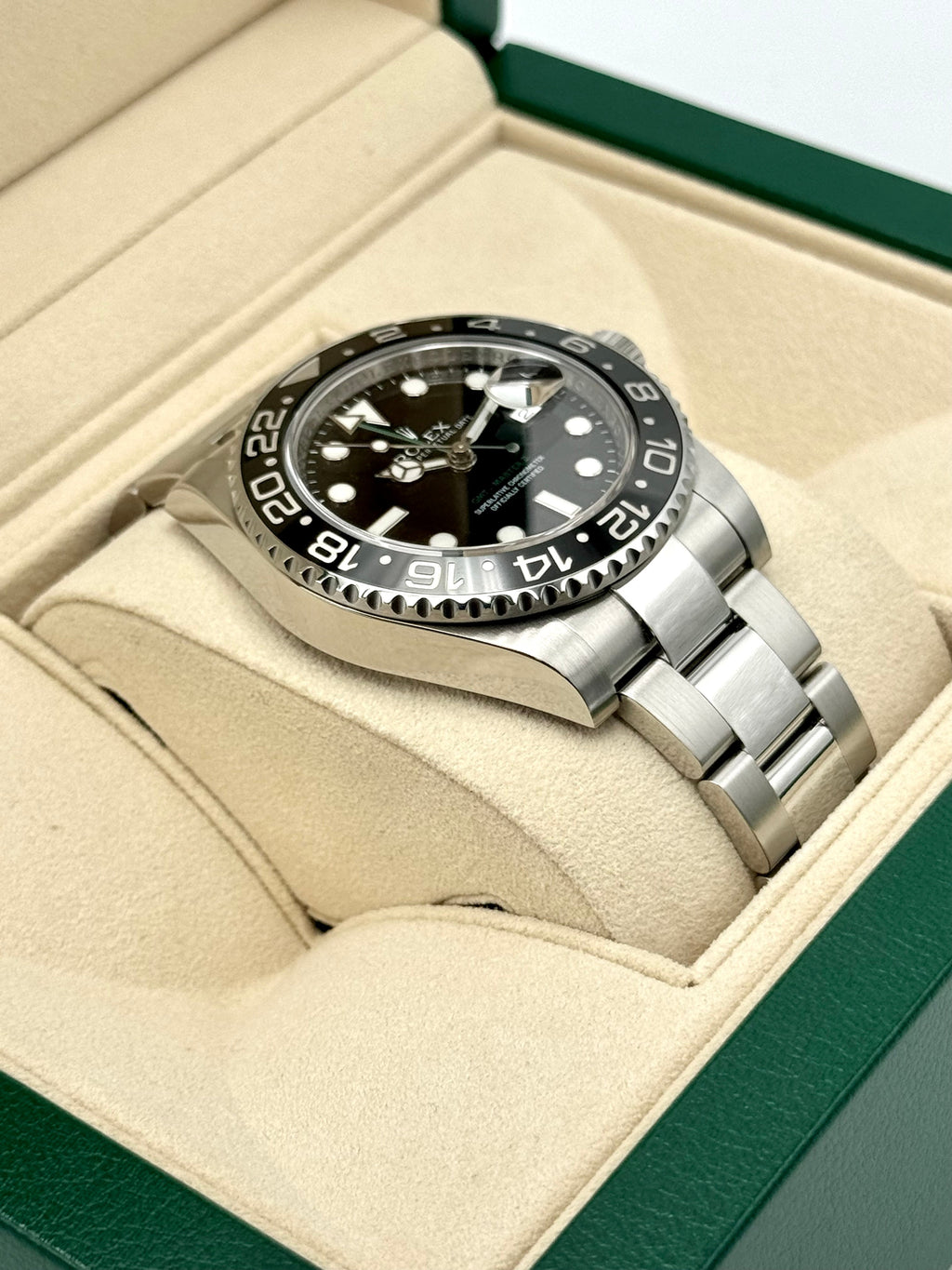 2012 Rolex GMT-Master II 40mm 116710LN Stainless Steel Black Dial