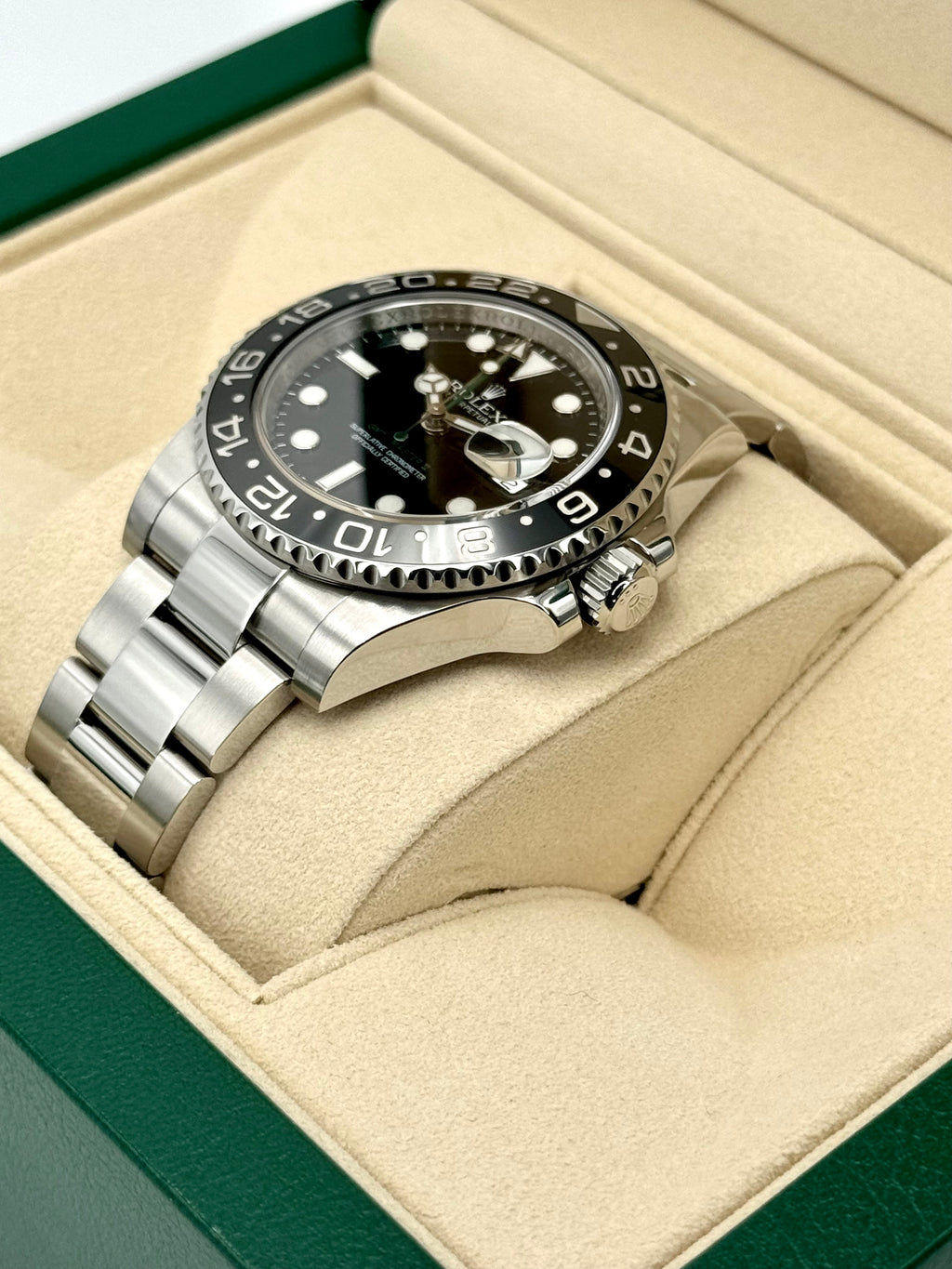 2012 Rolex GMT-Master II 40mm 116710LN Stainless Steel Black Dial
