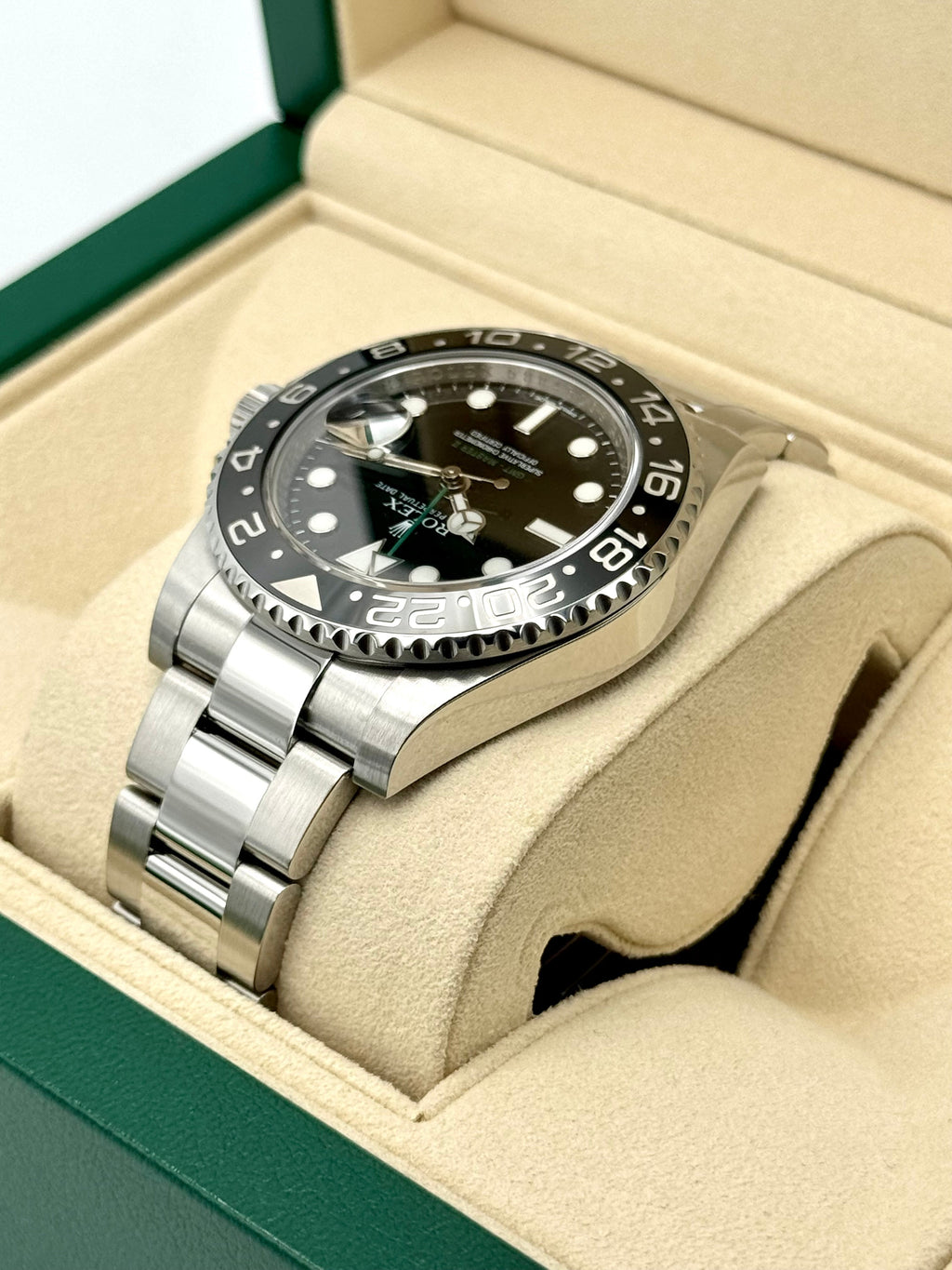2012 Rolex GMT-Master II 40mm 116710LN Stainless Steel Black Dial
