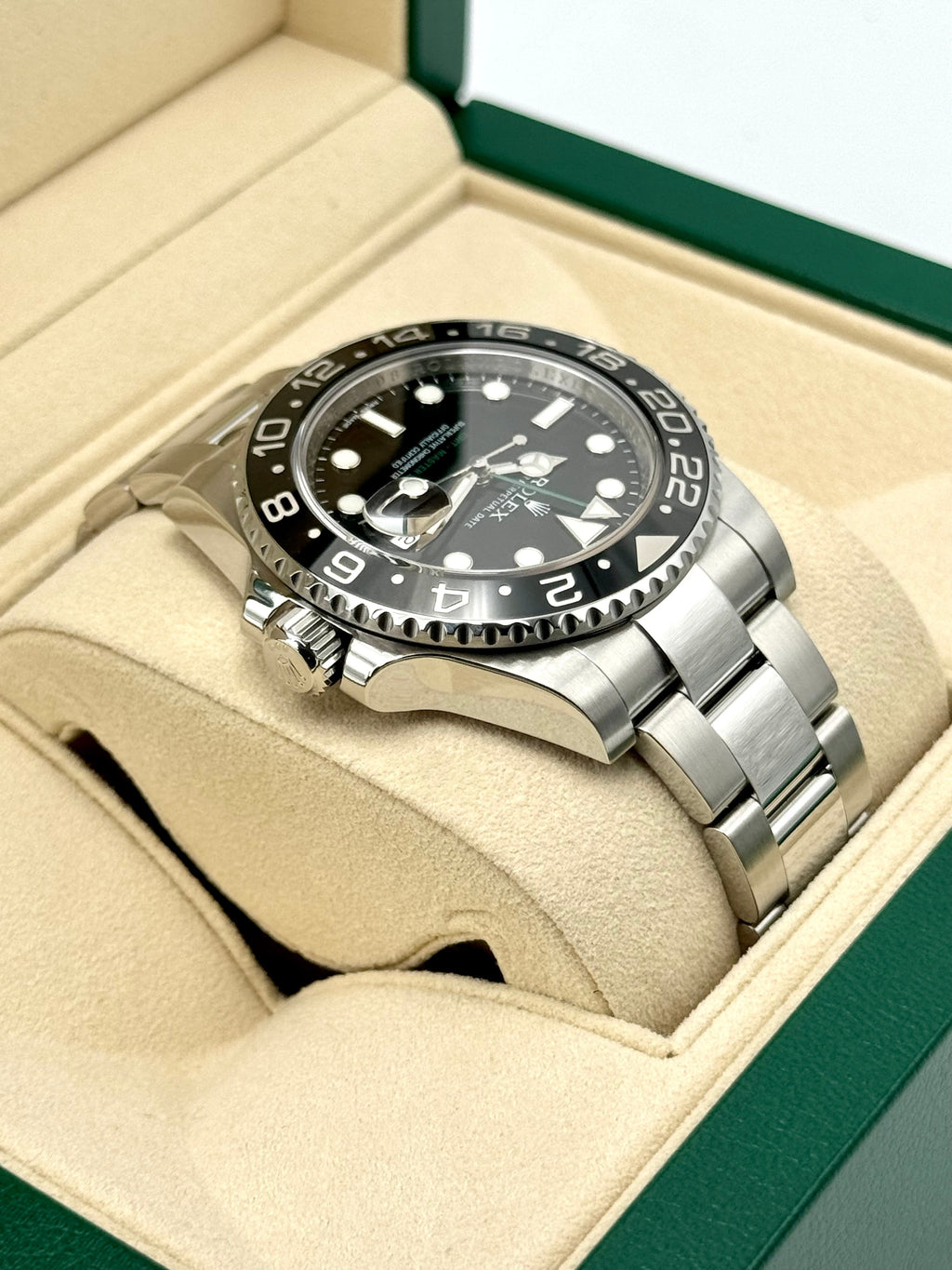 2012 Rolex GMT-Master II 40mm 116710LN Stainless Steel Black Dial