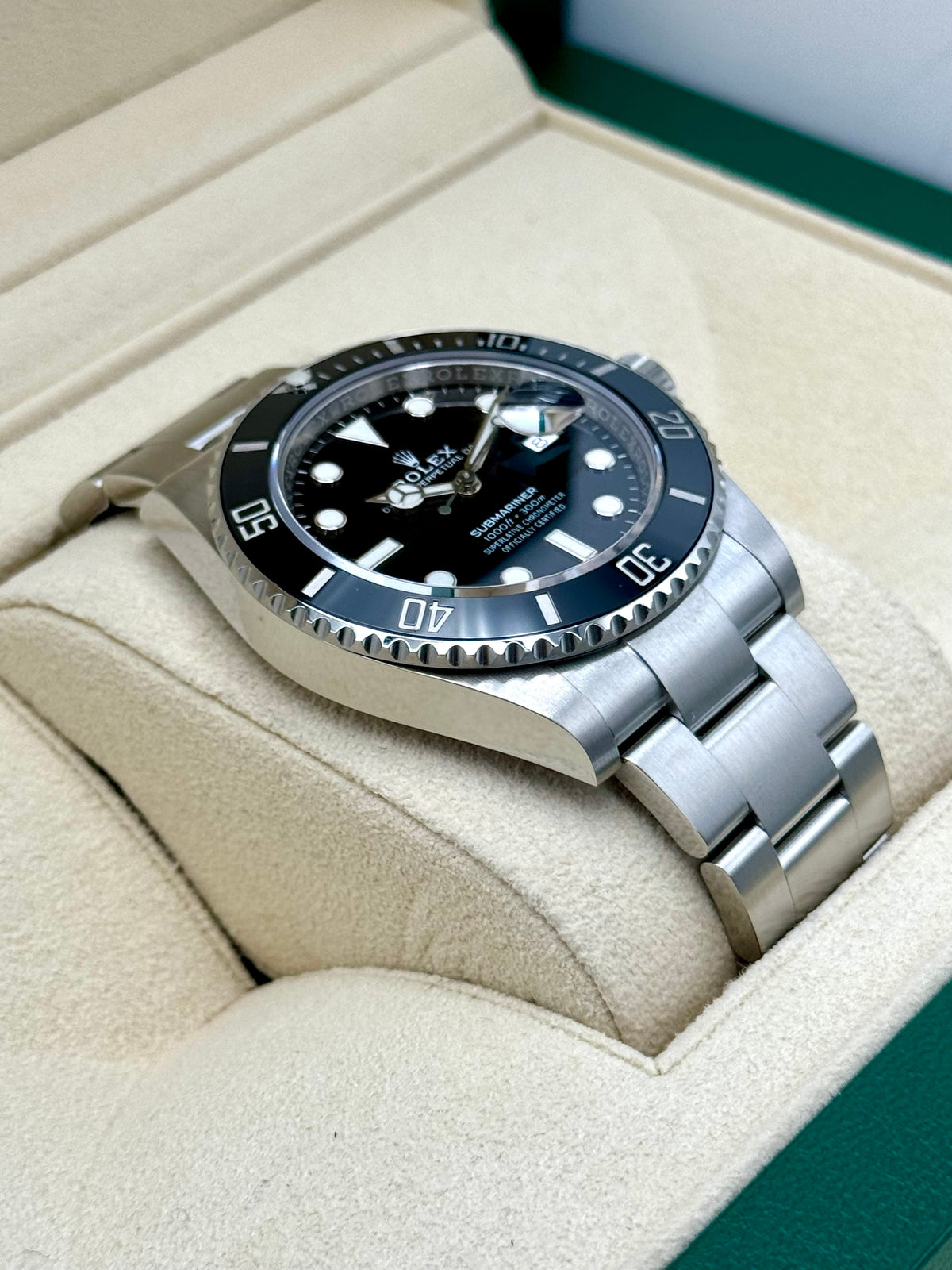 2022 Rolex Submariner 41mm 126610LN Stainless Steel Black Dial