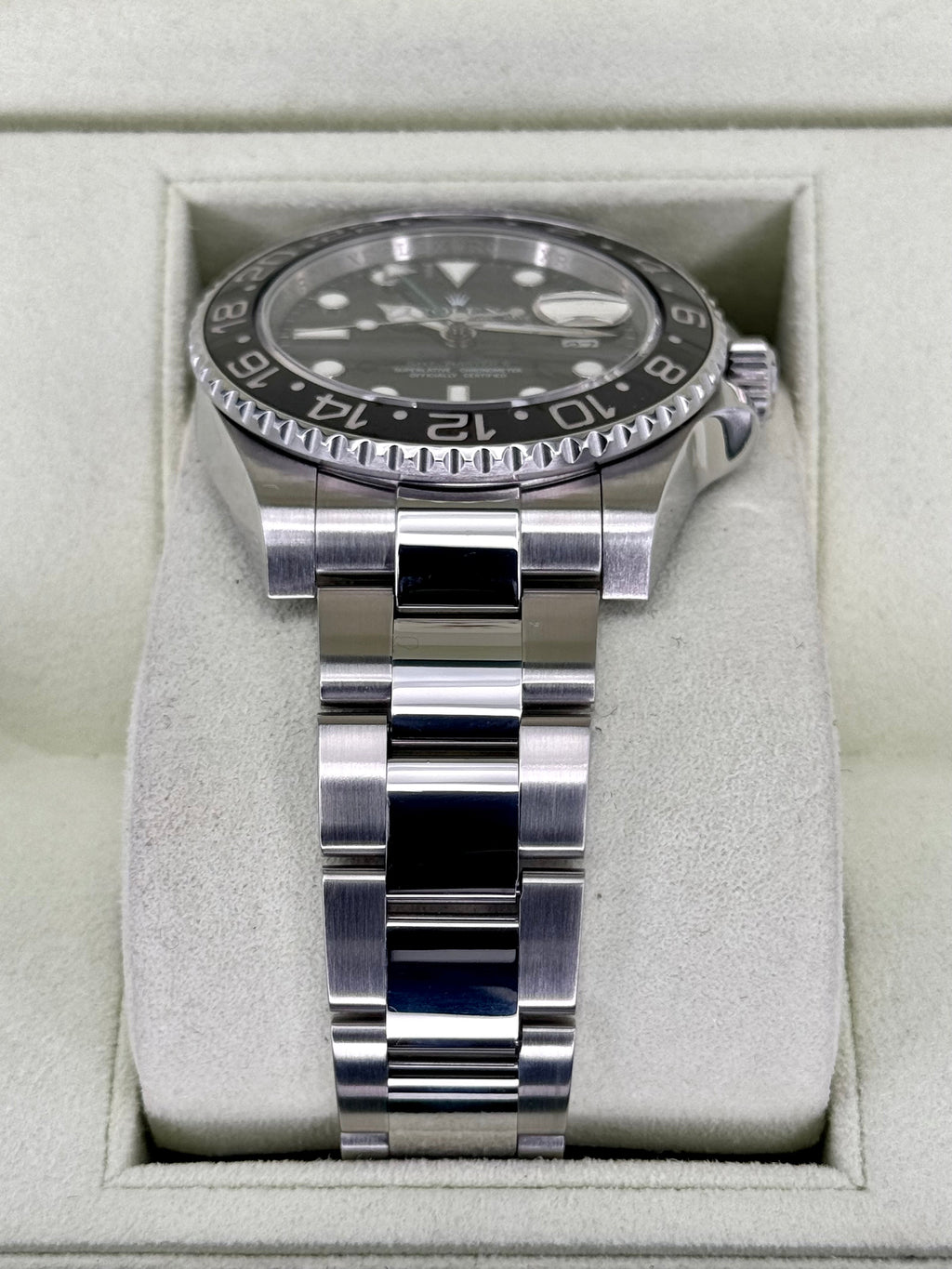 2009 Rolex GMT-Master II 40mm 116710LN Stainless Steel Black Dial