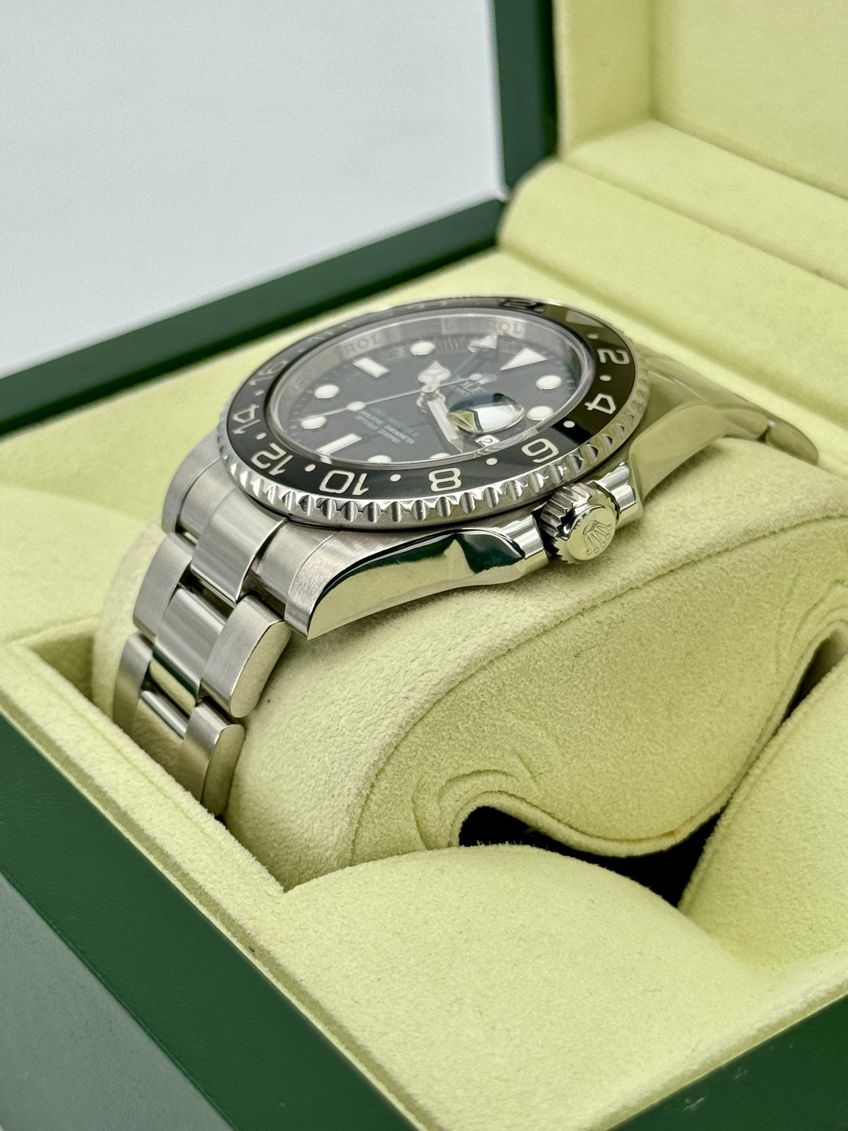 2009 Rolex GMT-Master II 40mm 116710LN Stainless Steel Black Dial