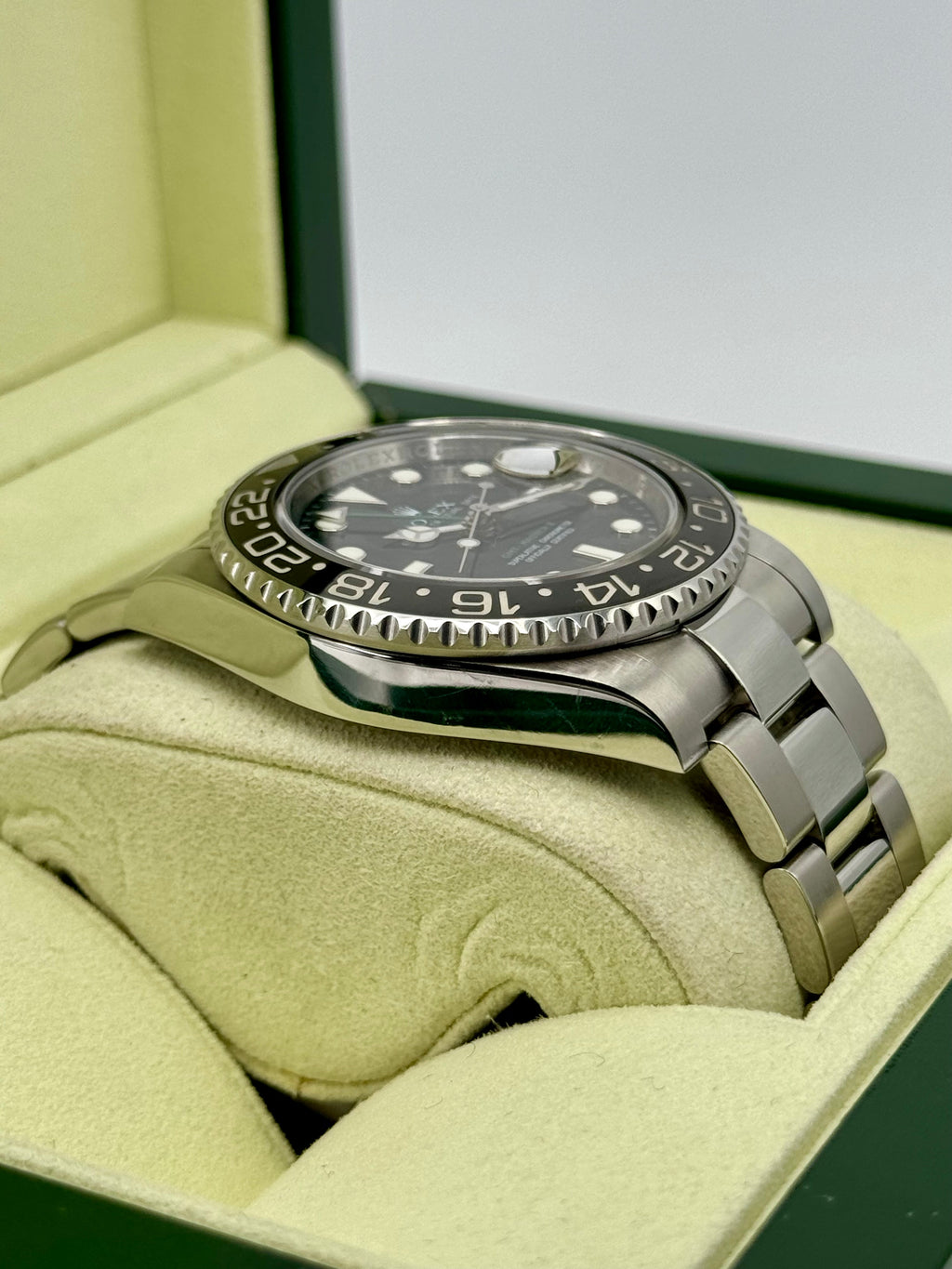 2009 Rolex GMT-Master II 40mm 116710LN Stainless Steel Black Dial