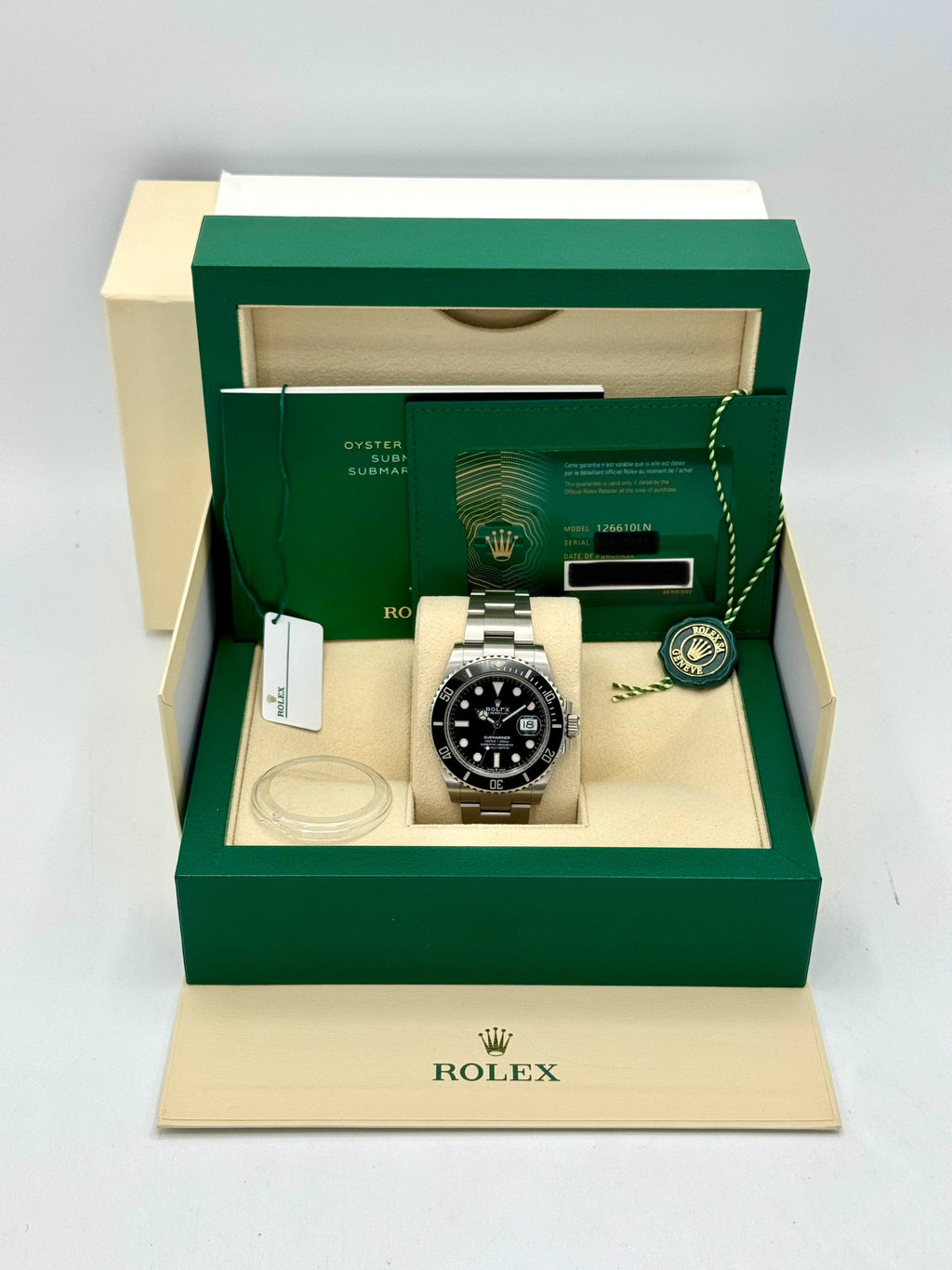 2023 Rolex Submariner 41mm 126610LN Stainless Steel Black Dial