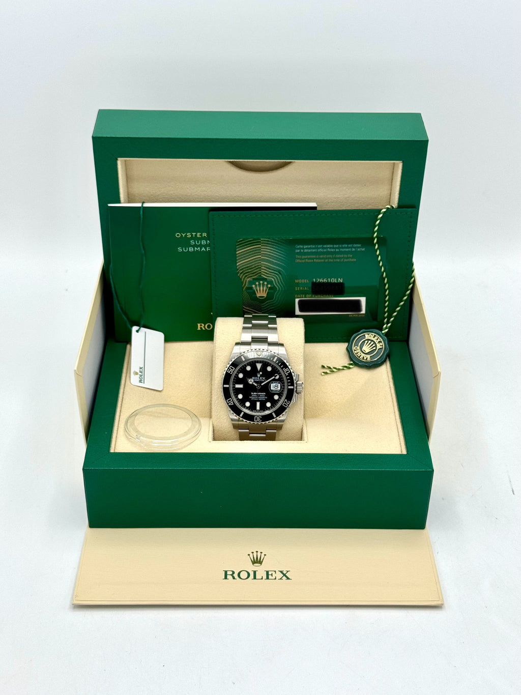 2023 Rolex Submariner 41mm 126610LN Stainless Steel Black Dial