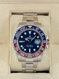 Rolex GMT-Master II "Pepsi" 40mm 126719BLRO White Gold Oyster