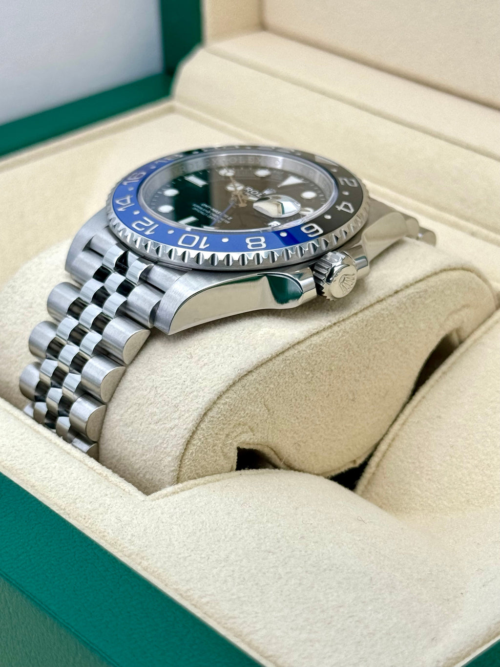 2022 Rolex GMT-Master II "Batgirl" 40mm 126710BLNR Jubilee Black Dial