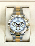 2023 Rolex Daytona 40mm 116503 Two-Tone White Dial