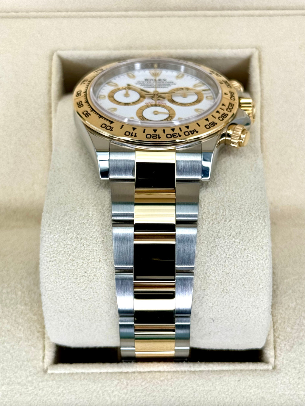 2023 Rolex Daytona 40mm 116503 Two-Tone White Dial