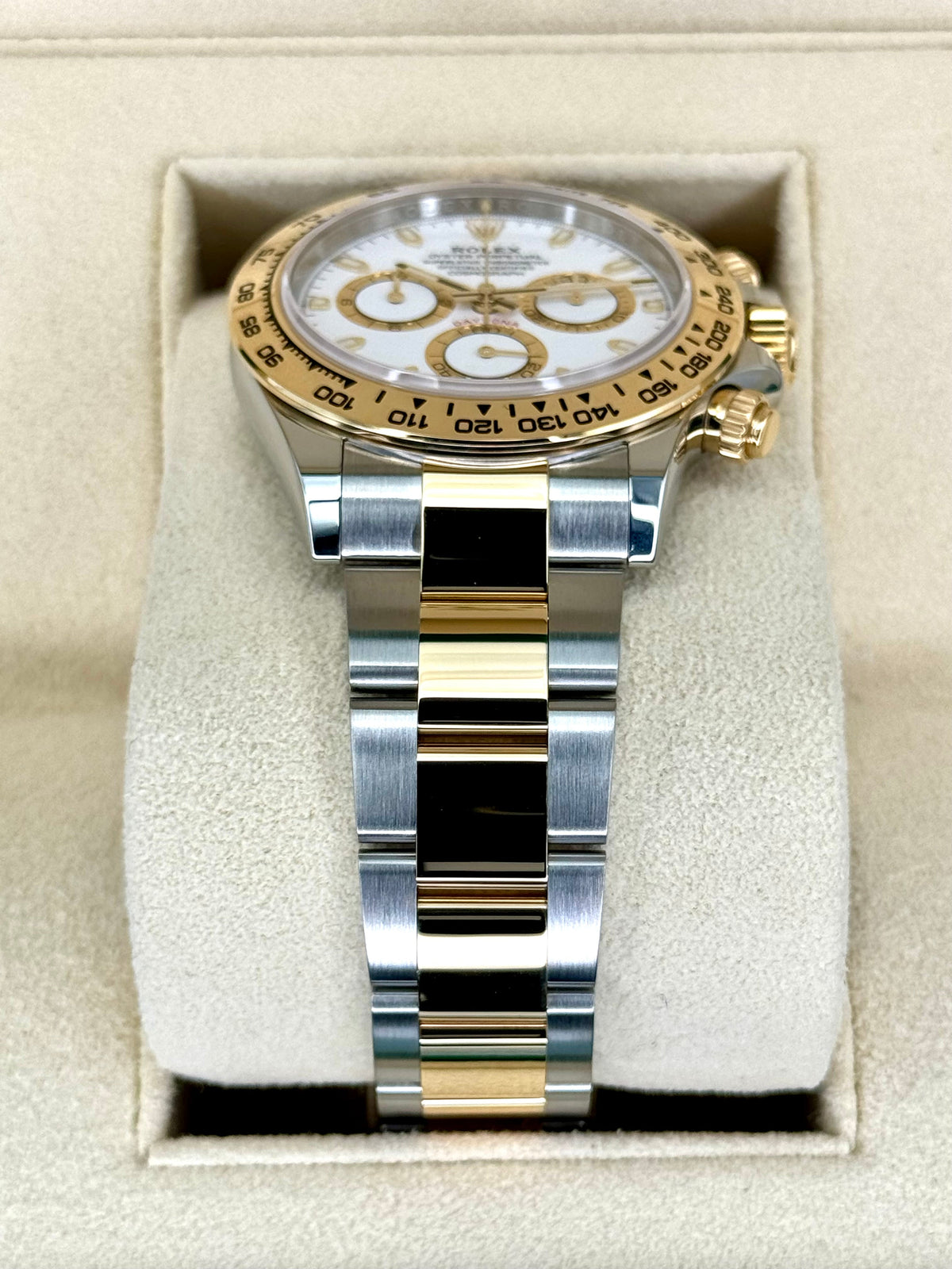2023 Rolex Daytona 40mm 116503 Two-Tone White Dial