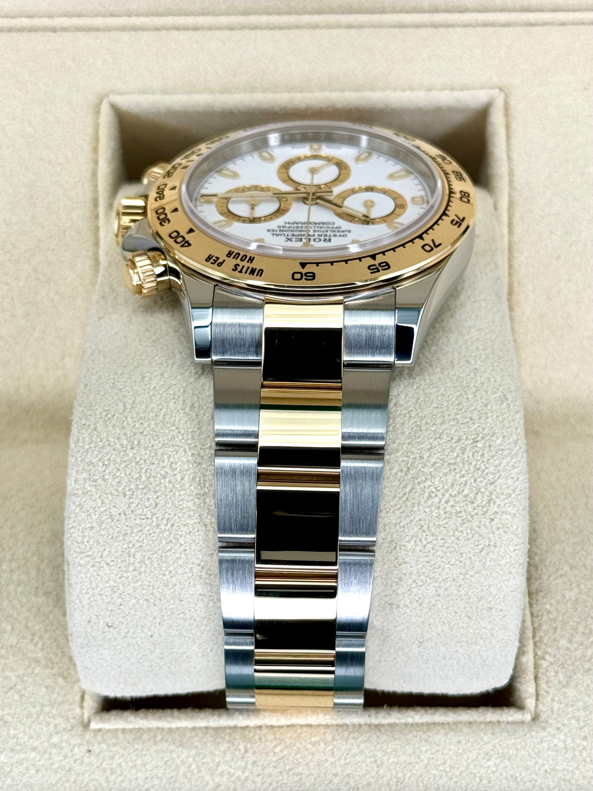 2023 Rolex Daytona 40mm 116503 Two-Tone White Dial
