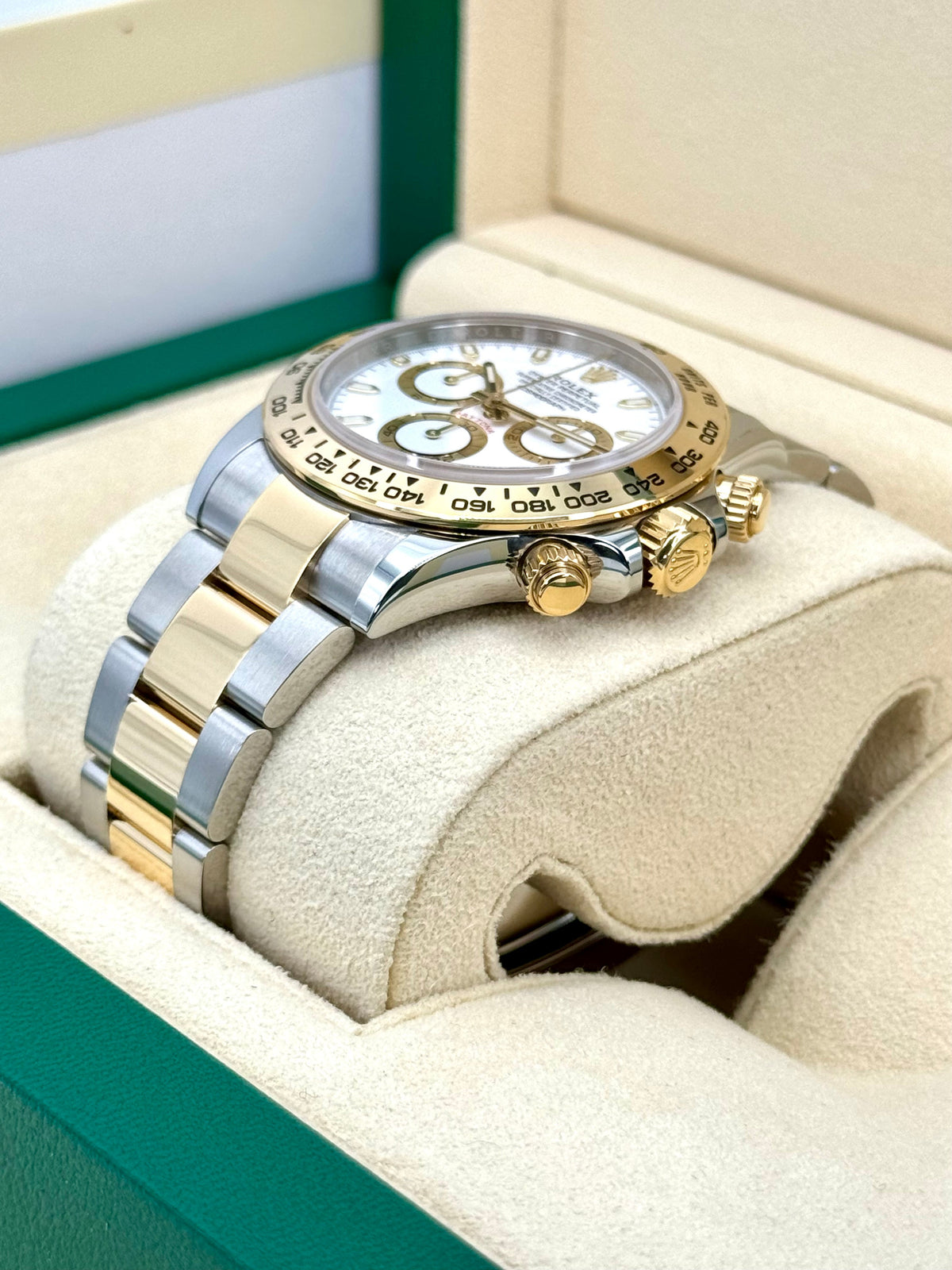 2023 Rolex Daytona 40mm 116503 Two-Tone White Dial