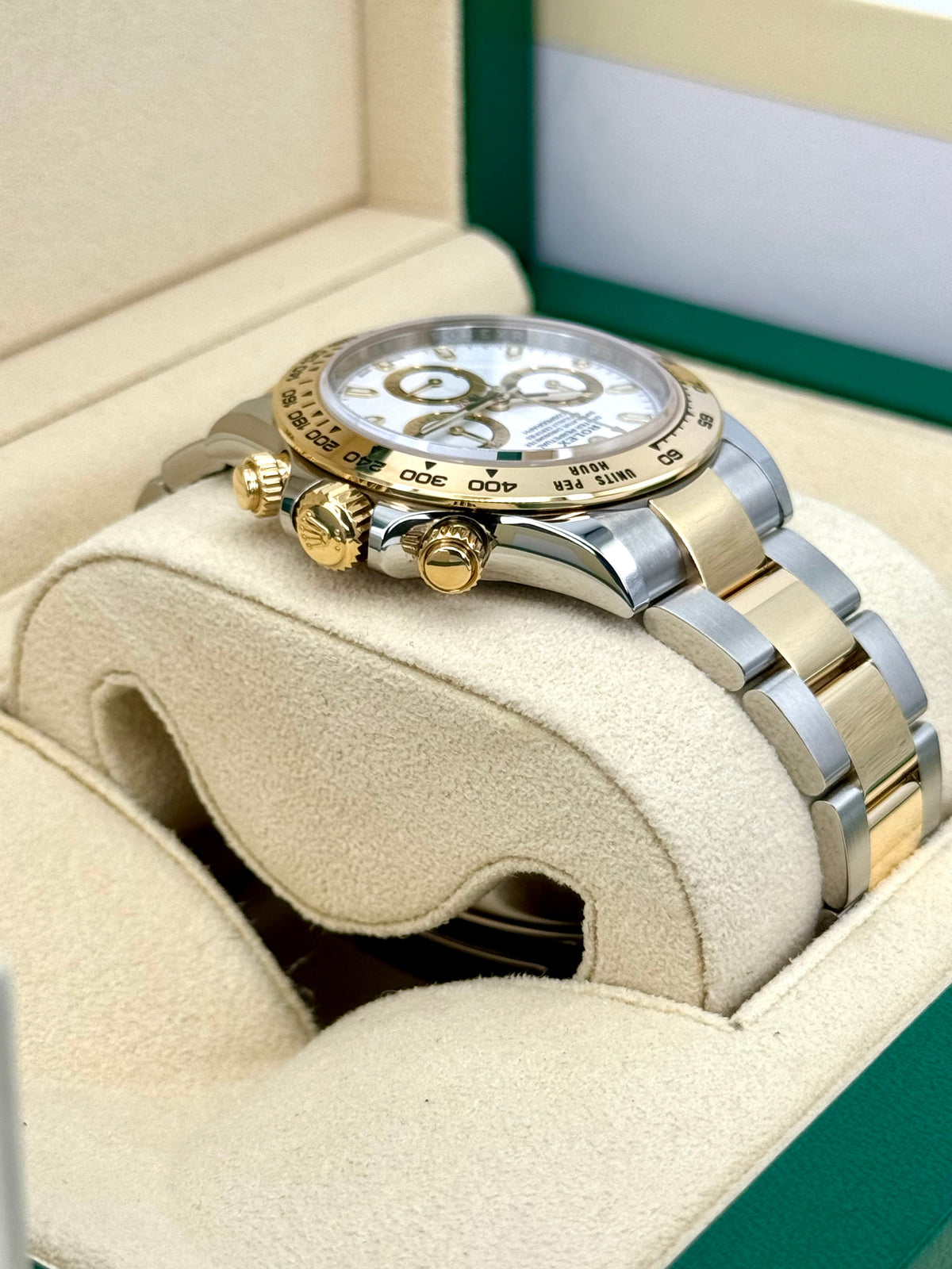 2023 Rolex Daytona 40mm 116503 Two-Tone White Dial