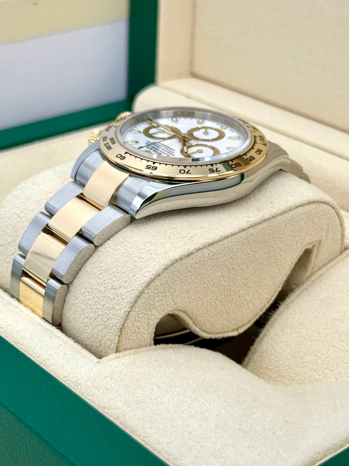 2023 Rolex Daytona 40mm 116503 Two-Tone White Dial