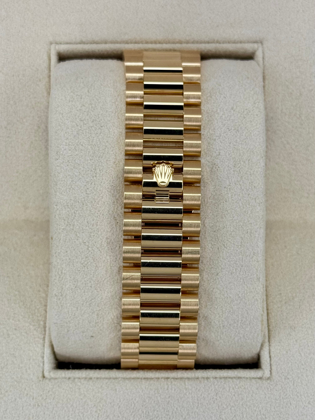 2023 Rolex Day-Date 40mm 228398TBR Presidential Yellow Gold Green Dial