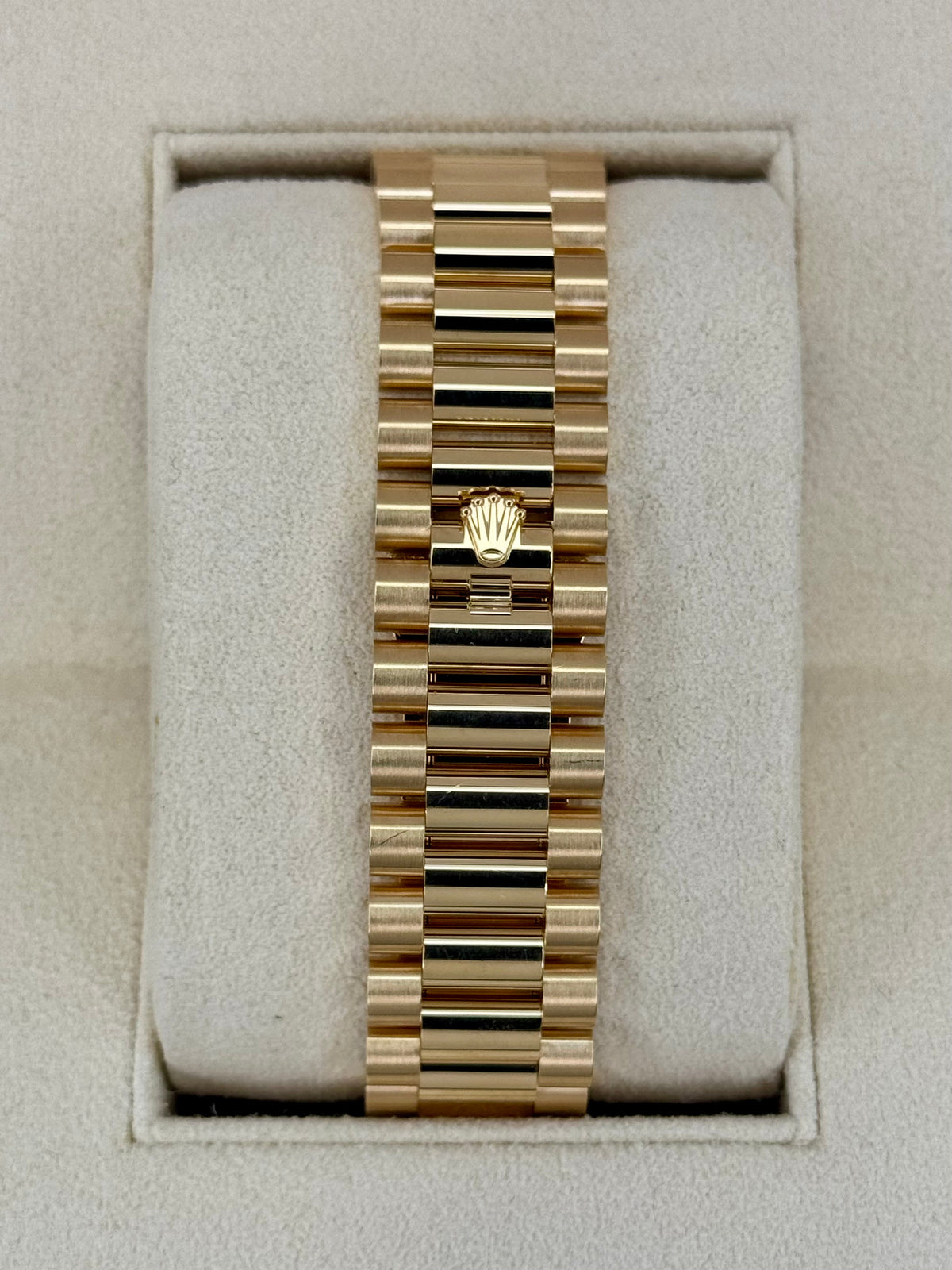 2023 Rolex Day-Date 40mm 228398TBR Presidential Yellow Gold Green Dial