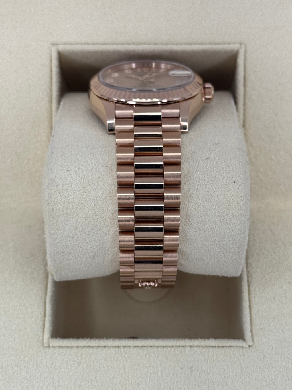 Rolex Datejust 31mm 278275 Rose Gold Rose Diamond Dial