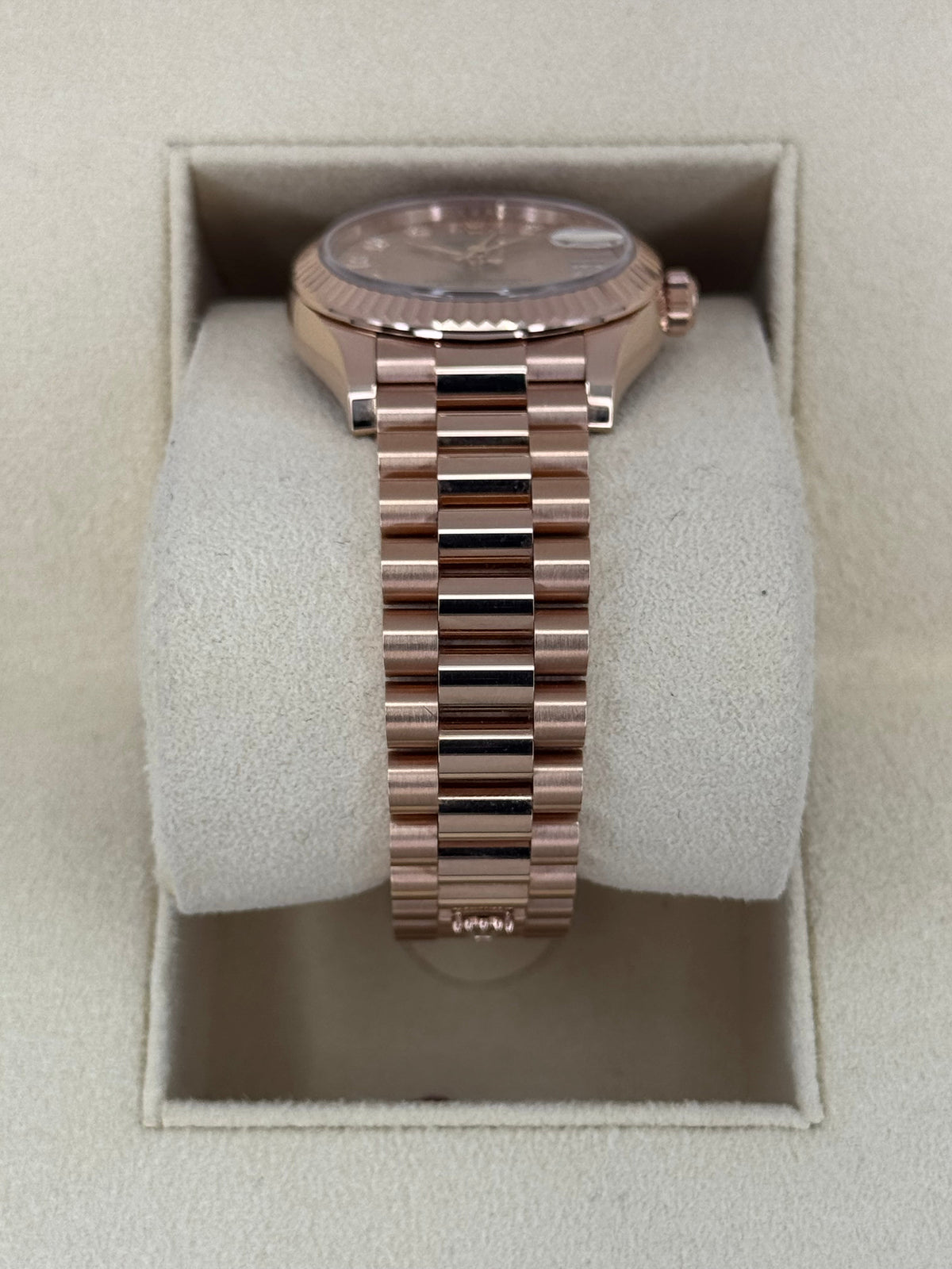 Rolex Datejust 31mm 278275 Rose Gold Rose Diamond Dial