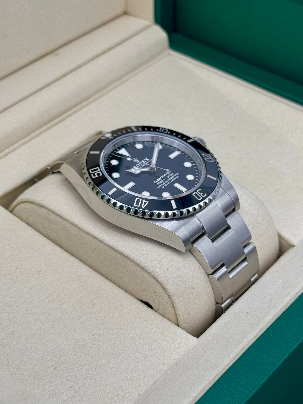 2025 Rolex Submariner 41mm 124060 Stainless Steel Black Dial