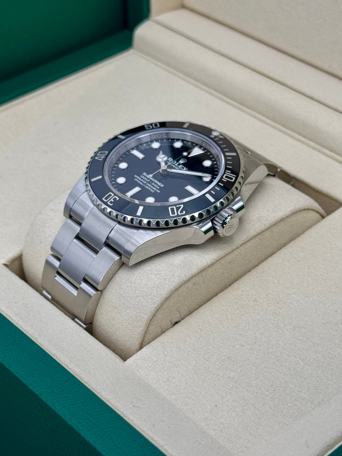 2025 Rolex Submariner 41mm 124060 Stainless Steel Black Dial