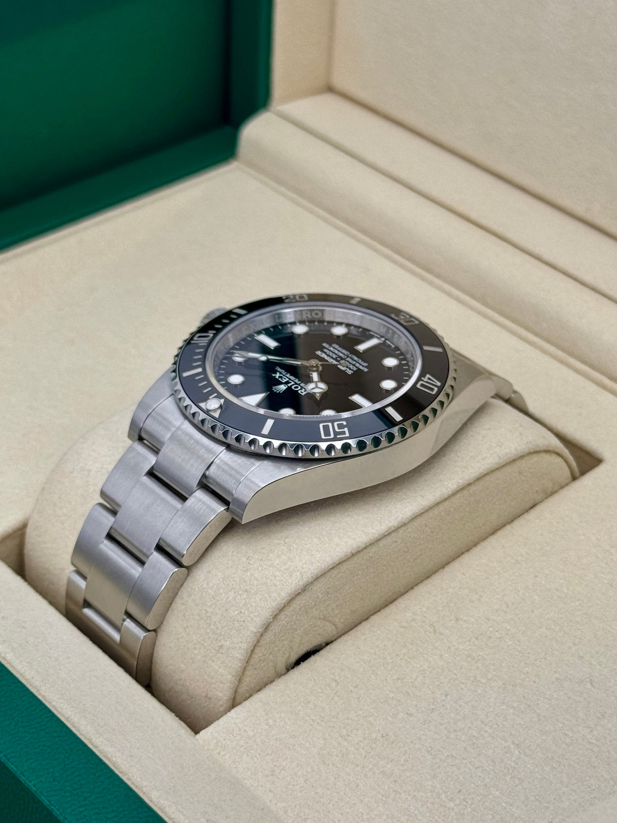2025 Rolex Submariner 41mm 124060 Stainless Steel Black Dial