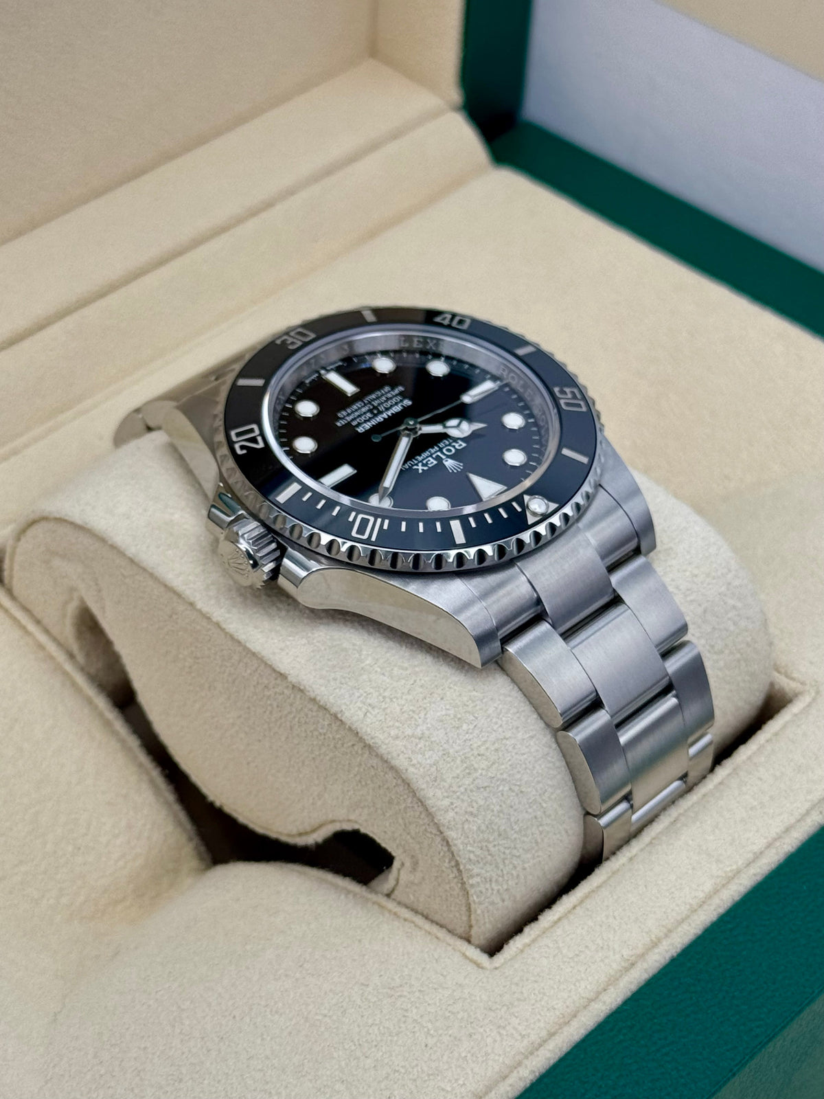 NEW 2024 Rolex Submariner 41mm 124060 Stainless Steel Black Dial