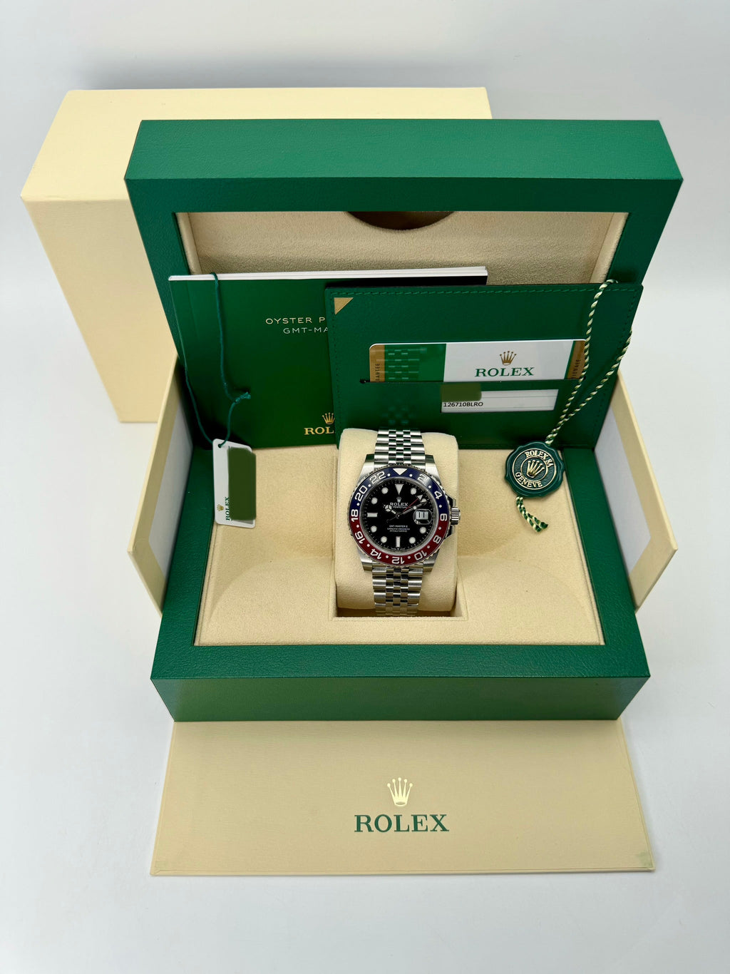 NEW 2019 GMT-Master II “Pepsi” 40mm 126710BLRO Jubilee