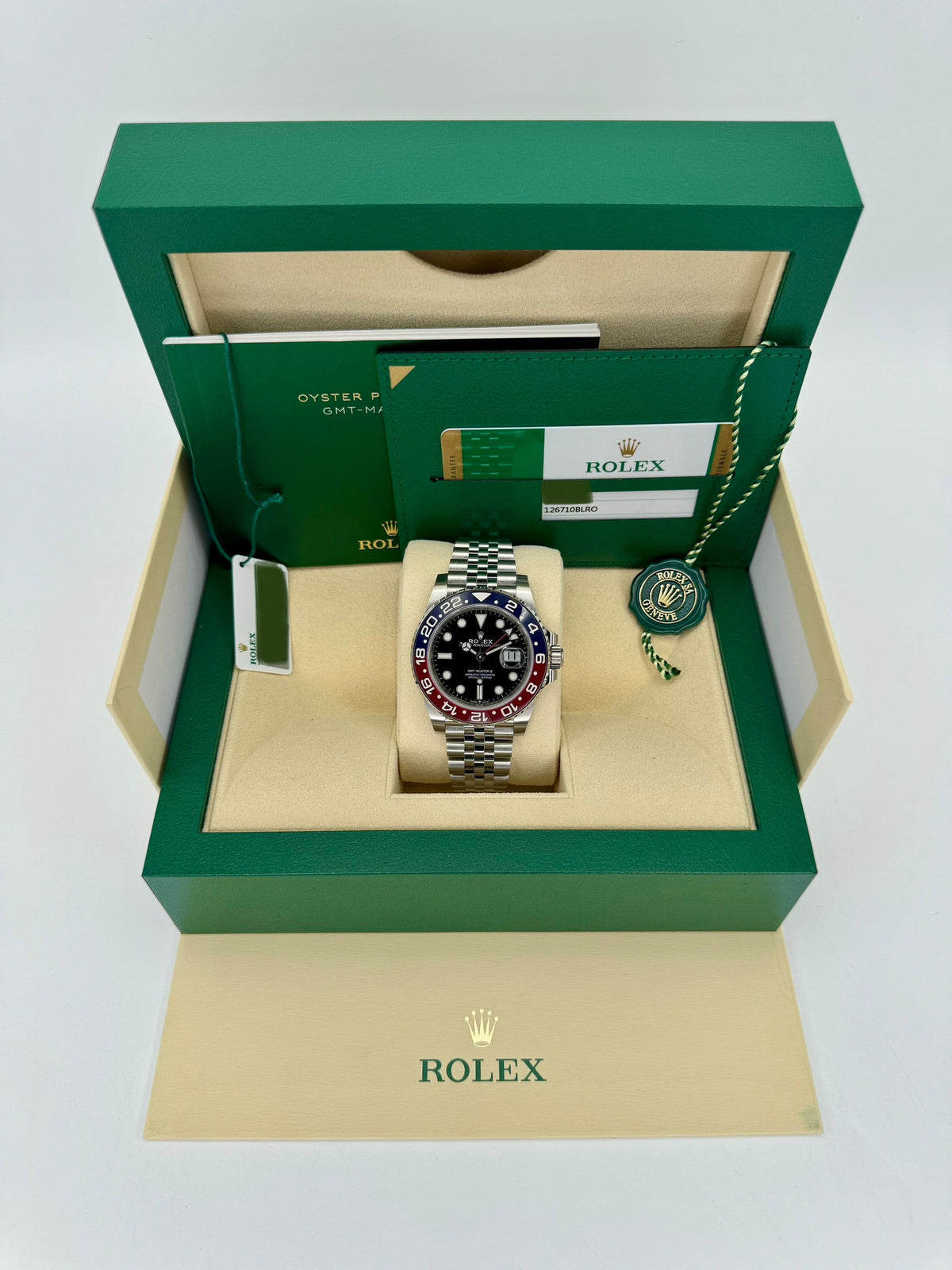 NEW 2019 GMT-Master II “Pepsi” 40mm 126710BLRO Jubilee