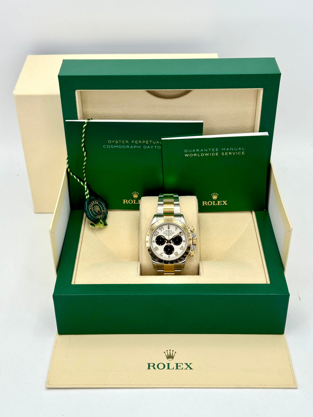 2019 Rolex Daytona 40mm 116523 116523 Panda Arabic Racing Dial