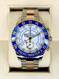 2021 Rolex Yacht-Master II 44mm 116681 Two-Tone White Dial